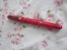 NICE STIPULA LEVENGER  ARGENTO RED MARBLED  PEN picture
