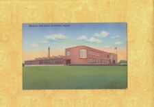 IN Evansville 1947 vintage postcard MECHANIC ART SCHOOL Indiana to Essex Jct VT picture