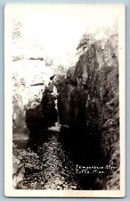 Tofte Minnesota MN Postcard RPPC Photo Temperance River View 1944 Vintage picture