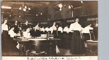 TELEPHONE OFFICE GIRLS colorado springs co real photo postcard rppc ~TRIMMED picture
