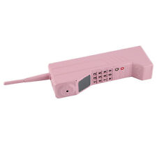 (Pink) Retro Mobile Phone 80'S 90'S Old Fashioned Portable Brick Cell picture
