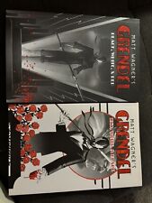 Two volumes of Matt Wagner's Grendel comics - Red, White, Black & Black, White & picture