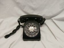 1965 Bell Systems Western Electric Black 500 Desk Phone Rotary Dial  picture
