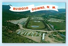 Birdseye View Ruidoso Downs New Mexico Horse Race Track HWY 70 Postcard C2 picture