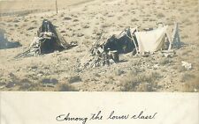 Postcard RPPC C-1910 Arizona Wikieup Homes American Indian AZ24-1775 picture