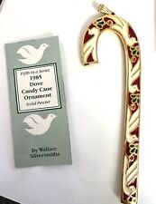 VTG Wallace Silversmiths 1985 Dove with Box, Bag and descriptive tag. picture