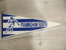 Framingham South Massachusetts High School Mass MA Felt Pennant Flag Football picture