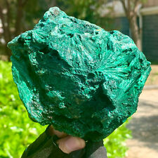 1.15LB Natural glossy Malachite cat eyetransparent cluster rough mineral sampleg picture