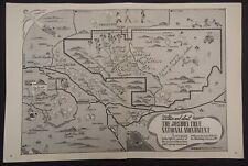 Original 1937 Pictorial Map of Joshua Tree National Monument picture