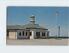 Postcard US Coast Guard Station Fishers Island New York USA picture