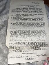 1901 New York City McAlpin Literary Society Resolution on McKinley Assassination picture