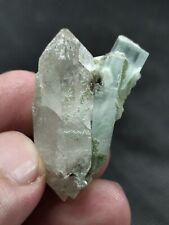 Chlorite Included Quartz crystal combine with Aquamarine beautiful specimen. 10g picture