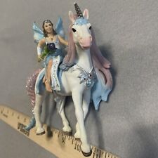 Schleich Bayala Fairy Eyela with Princess Unicorn Sparkling Flying New w/o Pkg picture