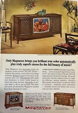 1966 Magnavox Color Stereo Theater Cutout, console radio-phongraphs picture