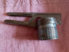 Vintage Universal Stainless Steel Potato Ricer/Fruit Press Masher 4Inch Cup picture