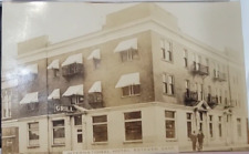 International Hotel Estevan Saskatchewan Canada RPPC Photo Vtg Postcard 1934 picture