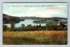 So. Framingham MA-Massachusetts, Normal Hill, Nobscot Mt. View, Vintage Postcard picture
