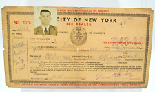1943 City of New York ICE DEALER License  10