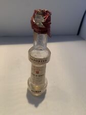Vintage EMPTY glass 1/16 Pint GARNIER Creme de Banana, 60 Proof picture