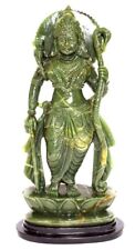 Lord Rama Idol In Natural Columbian Green Jade - 1188 gms picture