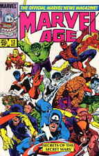 Marvel Age #12 FN; Marvel | Secret Wars Spider-Man black costume - we combine sh picture