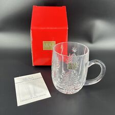 Mikasa Crystal Christmas Tree Mug Cup NIB SN106/215 Made In West Germany picture