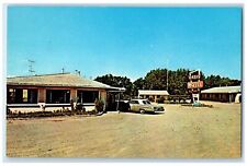 c1960s Oasis Motel Springer Exterior Roadside Albuquerque New Mexico NM Postcard picture