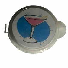 Vtg MCM Retro Playing Cards Unique Round Martini Glass Girls Night Out, Nvr Used picture