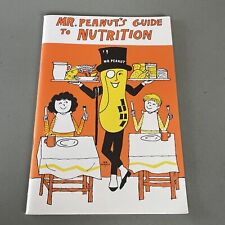 Mr Peanut's Guide To Nutrition Standard Brands 1970 Advertising Booklet picture