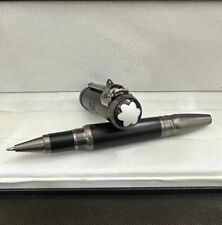 Luxury Great Writers Kipling Series Black+Grey Color Rollerball Pen No Box picture