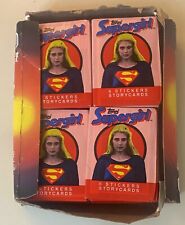 VINTAGE 1984 SUPERGIRL TRADING CARDS 35 SEALED PACKS - TOPPS picture