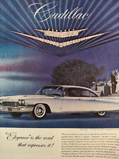 1959 Holiday Original Ad CADILLAC Elegance Is a Word That Expresses It picture