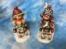 Hummel figurines Christmas Delivery & Ride into Christmas Excellent condition picture