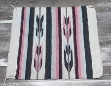 Vintage Small  Chimayo Native American Indian Textiles  Woven Rug picture