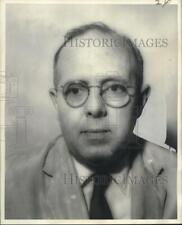 1958 Press Photo Dr. John P. Fox, Professor of Epidemiology at Tulane University picture