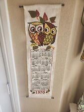 1970s Retro Owl Wall Calender picture