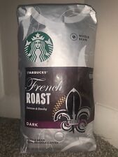 STARBUCKS French Roast DARK Whole Bean 100%Arabica Coffee 40 oz/2.5 lb picture