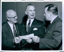 1961 Sen Warren Magnuson Gives Variety Check To Dr Robt Tidwell Event 8X10 Photo picture
