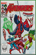 AVENGERS #236 (1983) 1ST SPIDER-MAN INTEREST TO JOIN TEAM MCU MARVEL 9.2 NM- picture