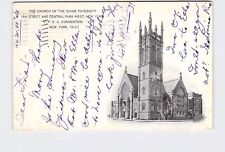 PPC Postcard NY New York City Church Of The Divine Paternity Y.P.C.U. Convention picture