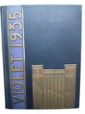 Violet 1935 School of Commerce Accounts and Finance NY University Yearbook picture