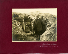 France, Le Mort Homme (Meuse), Mr. Vintage Silver P Clemenceau in the Trench picture