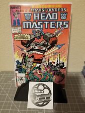 Lot of 4 Transformers: Headmasters Marvel Comics 1987 1 2 3 4 VF+  picture