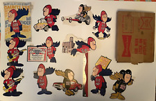 Anheuser Busch Budweiser Bud Man Large Stickers Decal Lot Of 24 Vintage Unused picture