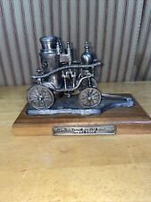 Michael Ricker Signed & Numbered Pewter Hand-drawn Steam Pumper Number 59 picture