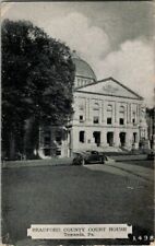 1930'S. TOWANDA, PA. BRADFORD CO. COURT HOUSE. POSTCARD. picture