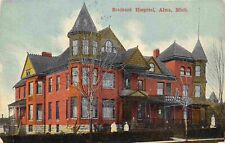 Brainard Hospital Alma Michigan 1913 postcard picture