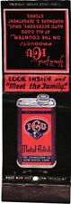 ICU Metal Polish, The Livingston Co. New Haven, Conn Vintage Matchbook Cover picture