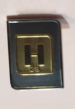 Vintage Honeywell Tie Tack 23 years Silver Gold Tone Symbol Lapel Pin picture