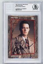 Kyle McLaughlin Agent Cooper 1991 Star Pics Twin Peaks #4 Autograph BAS Beckett picture
